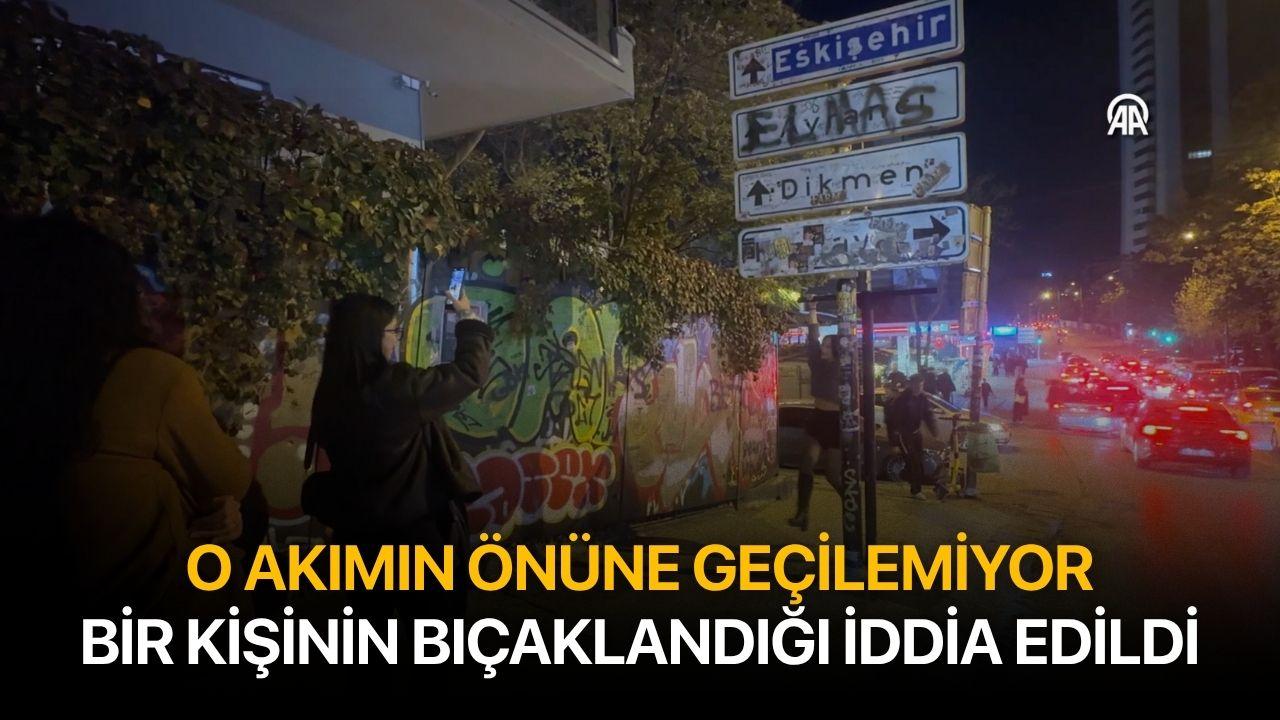 O akımın önüne geçilemiyor! Bir kişi bıçaklandı