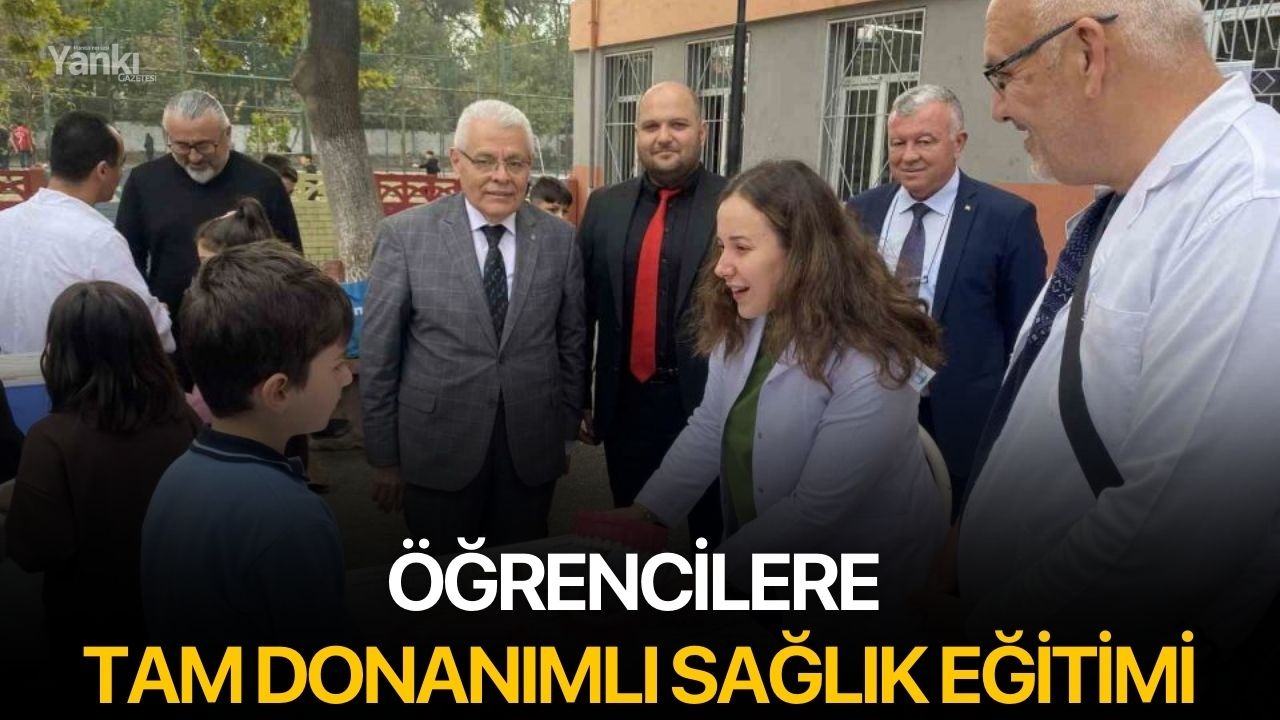 Öğrencilere tam donanımlı sağlık eğitimi