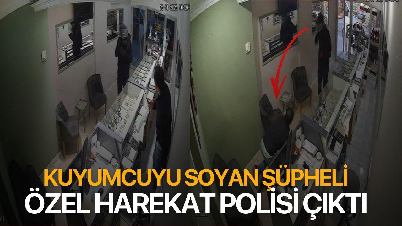 Ordu'da kuyumcuyu soyan hırsızın polis olduğu ortaya çıktı