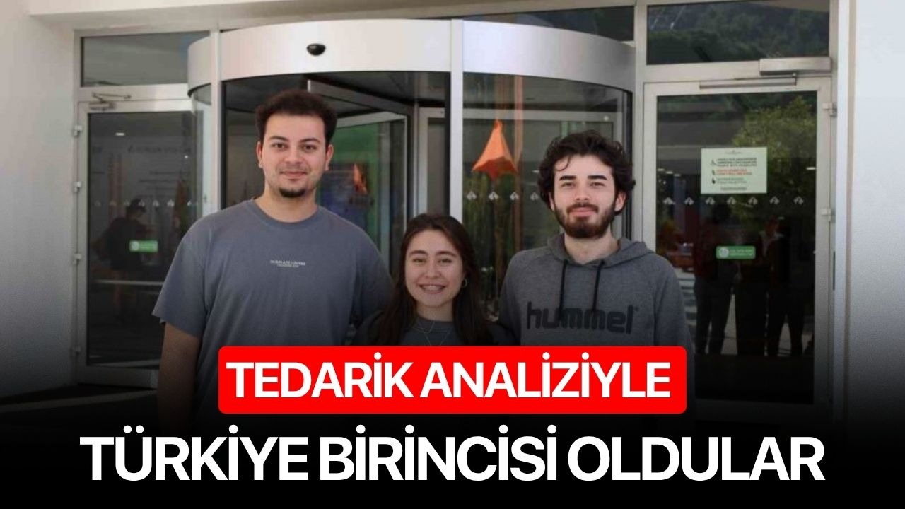 Tedarik analiziyle Türkiye birincisi oldular