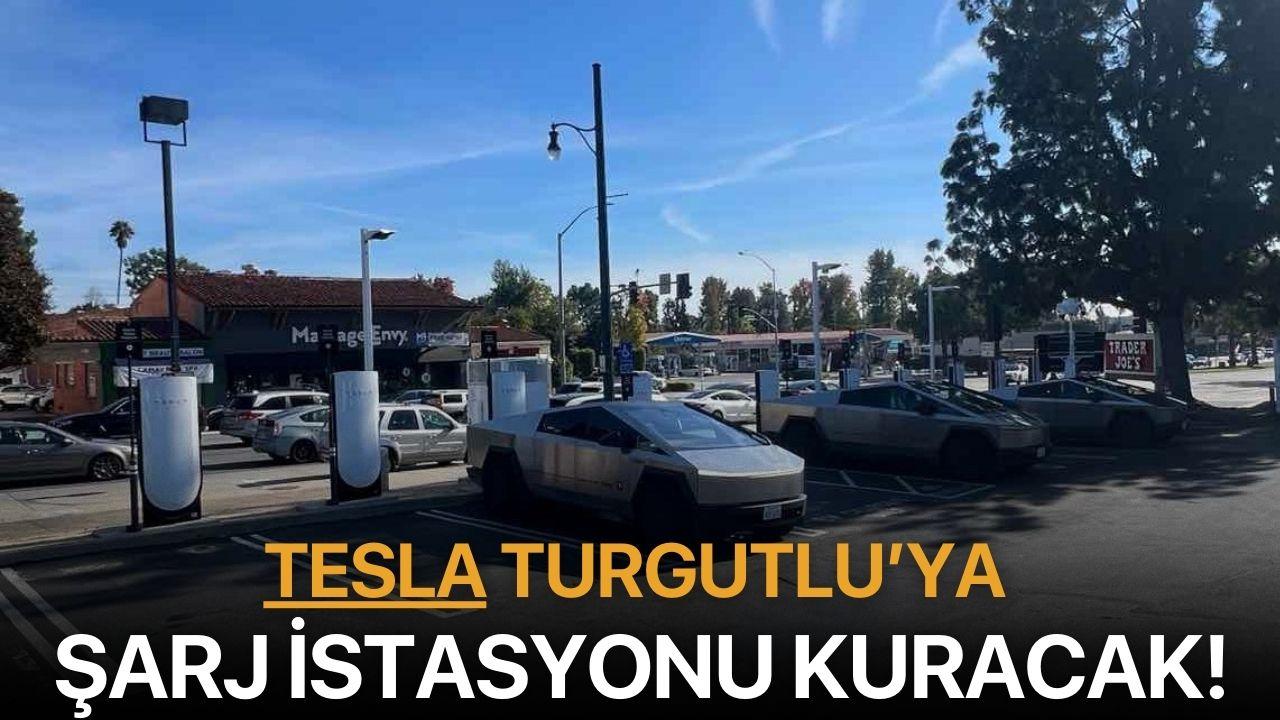 Tesla Turgutlu’ya şarj istasyonu kuracak