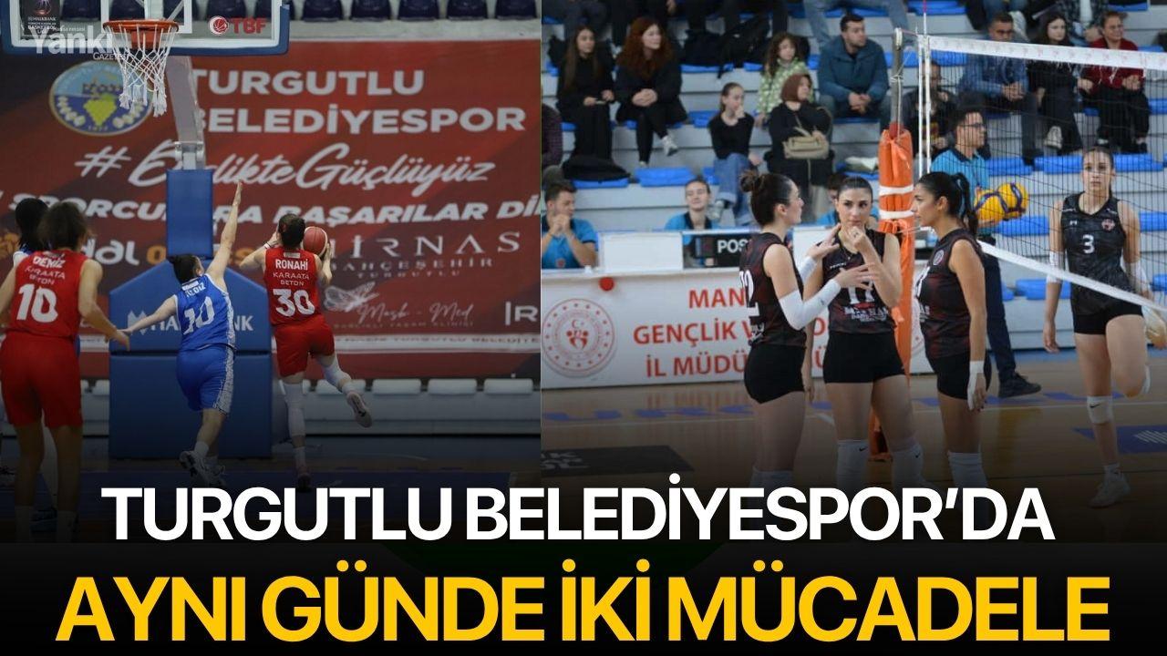 Turgutlu Belediyespor’da Aynı Günde İki Mücadele