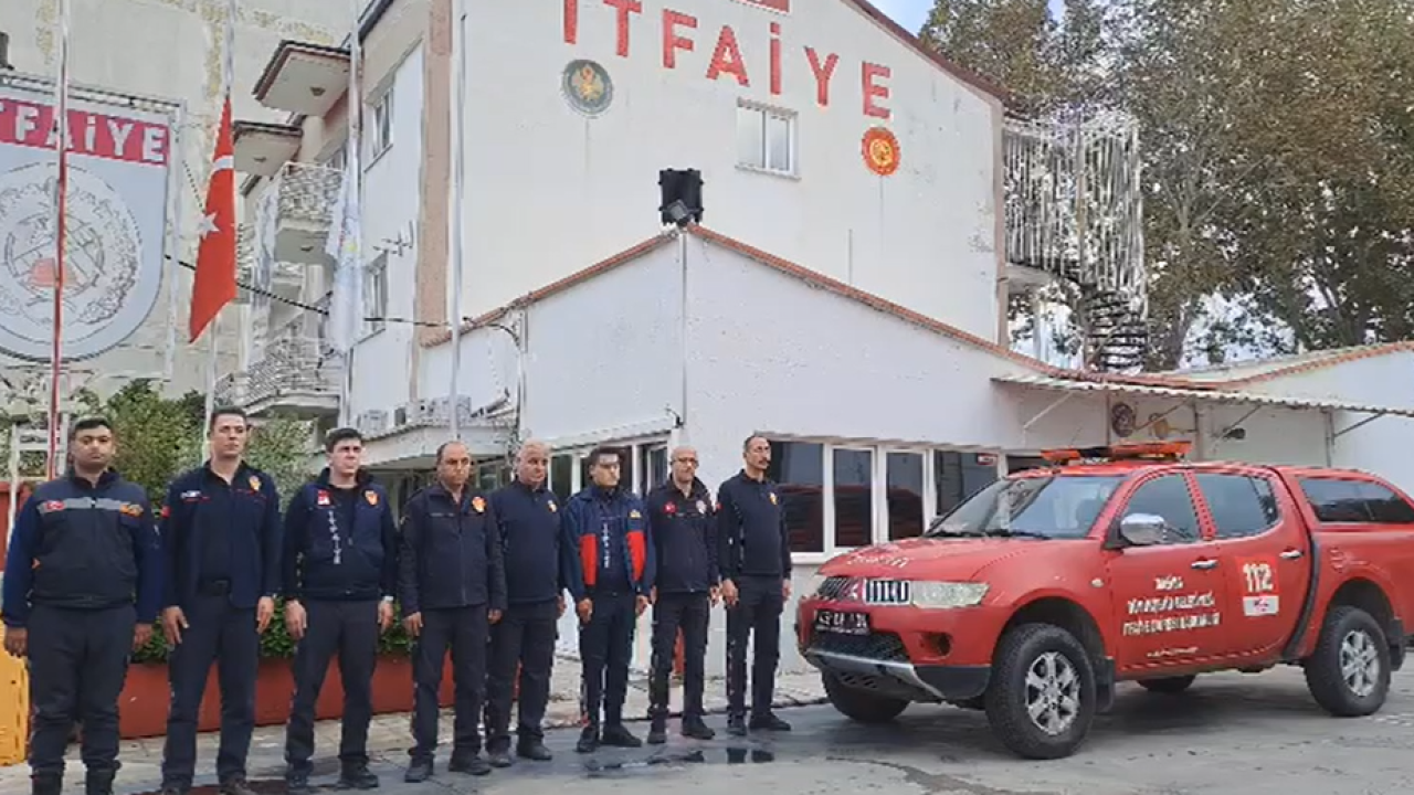 Turgutlu İtfaiye Ekiplerinden Anlamlı 10 Kasım Anması
