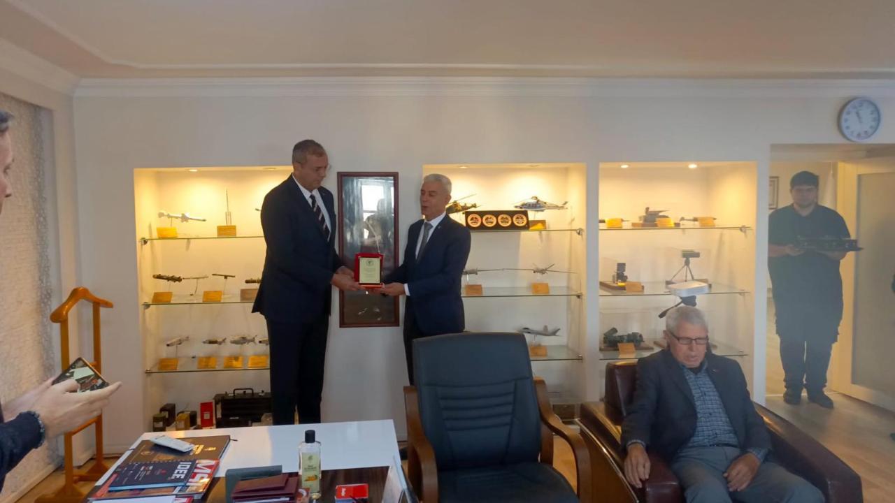 Turgutlu Şehit Aileleri ve Gaziler Derneği’nden TSKGV İzmir Temsilciliği’ne Ziyaret