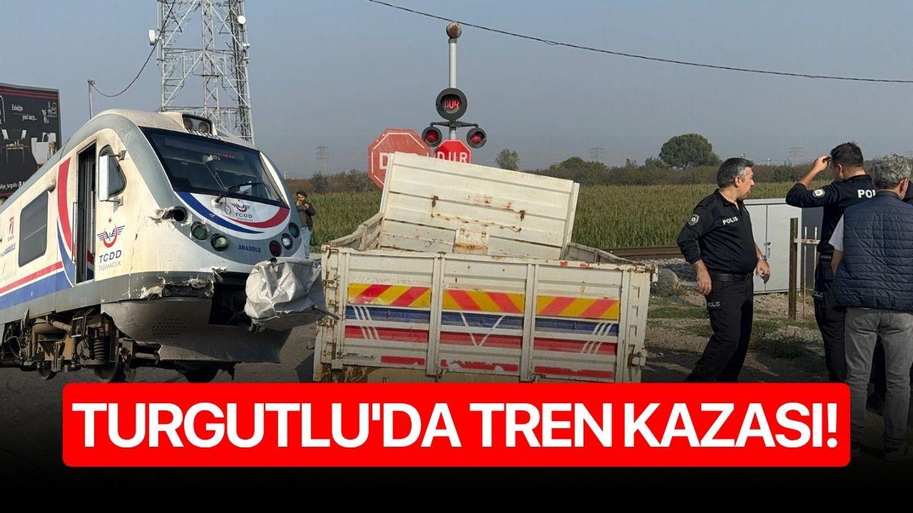 Turgutlu'da tren kazası!