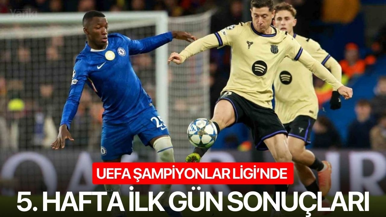 UEFA Şampiyonlar Ligi’nde 5. hafta ilk gün sonuçları