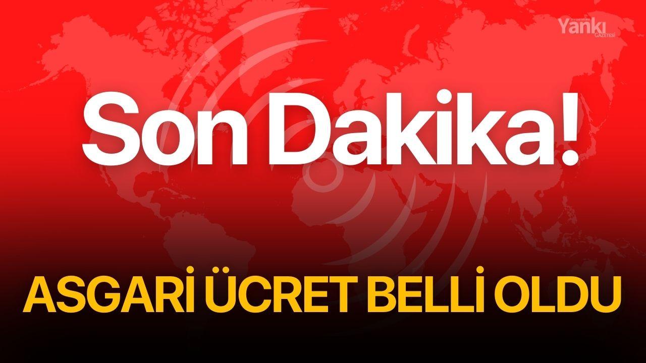 2026 Yılı asgari ücreti belli oldu