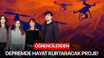 Depremde hayat kurtaracak proje!