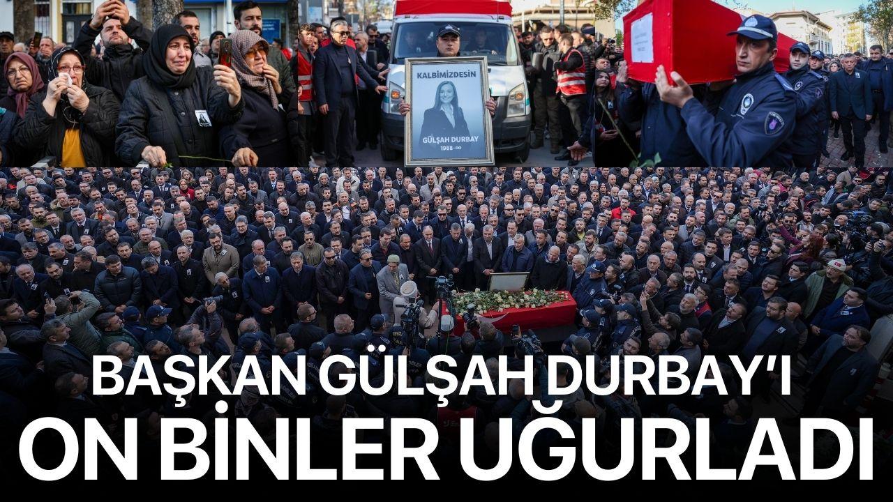 Başkan Gülşah Durbay’ı On Binler Uğurladı