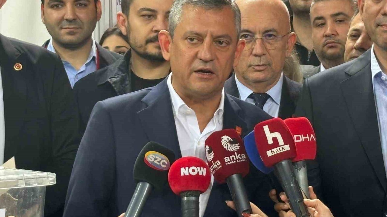 CHP Genel Başkanı Özel: "İktidar hedefini ifade eden bir CHP’ye Türkiye hazır olsun"