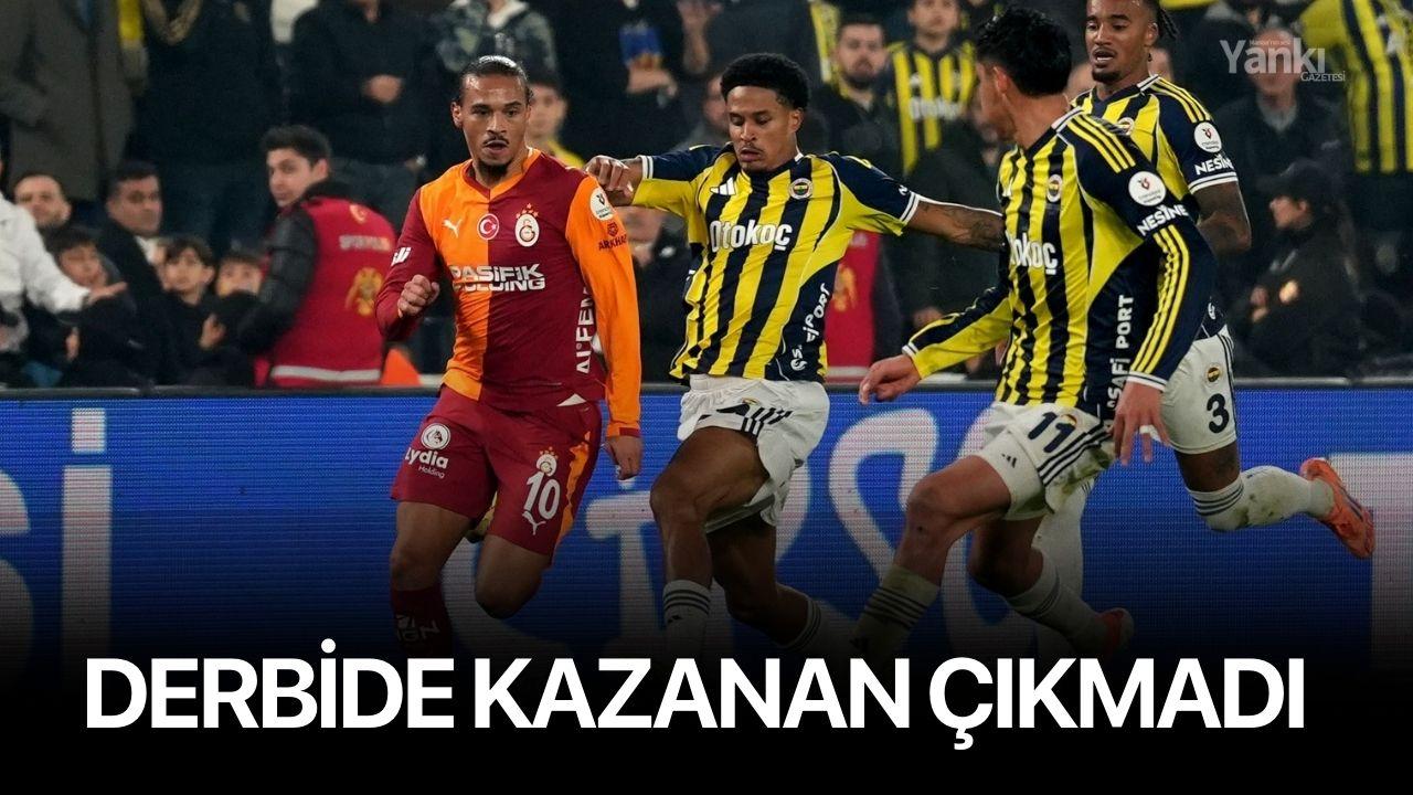 Derbide kazanan çıkmadı