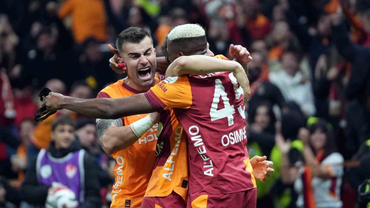 Galatasaray ligde evindeki yenilmezliğini 26 maça çıkardı