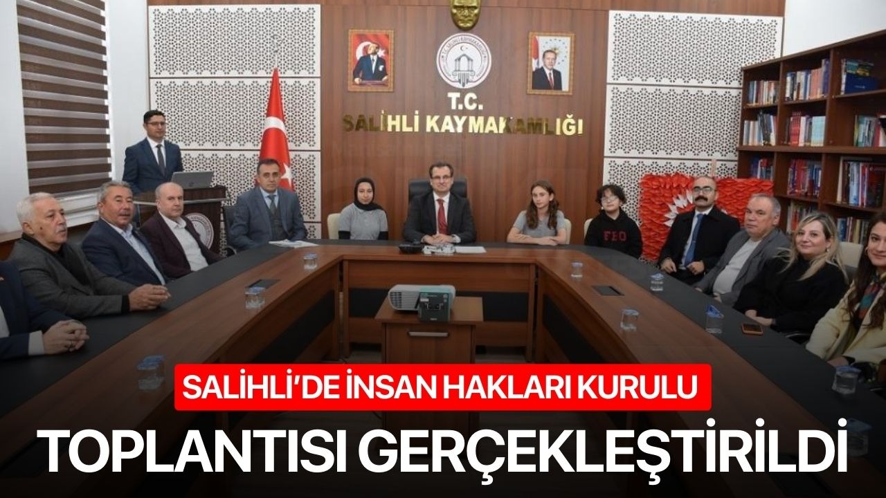 İlçede İnsan Hakları Kurulu Toplantısı gerçekleştirildi