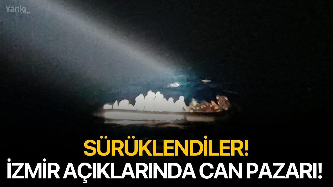 İzmir açıklarında can pazarı!