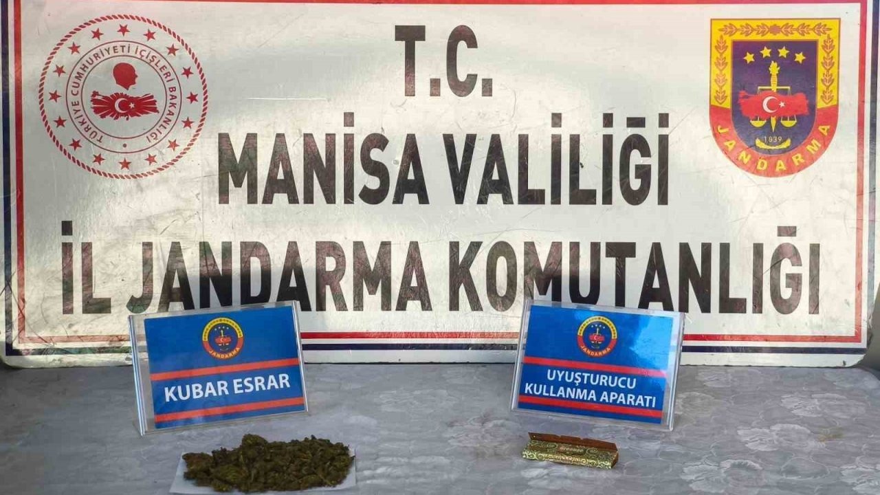 Manisa’da uyuşturucu operasyonu!