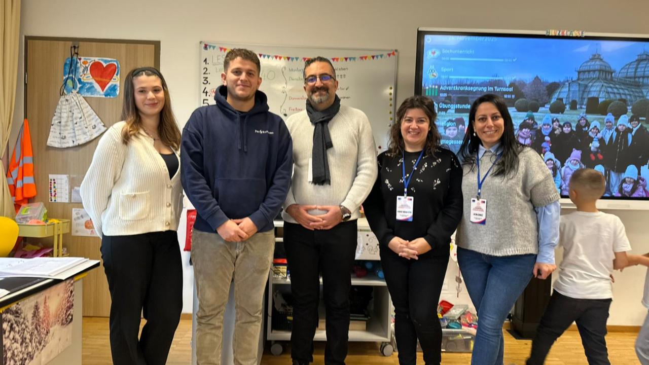 Mehmet Gürel İlkokulu Öğretmenlerinden Viyana’da Erasmus+ Ziyareti