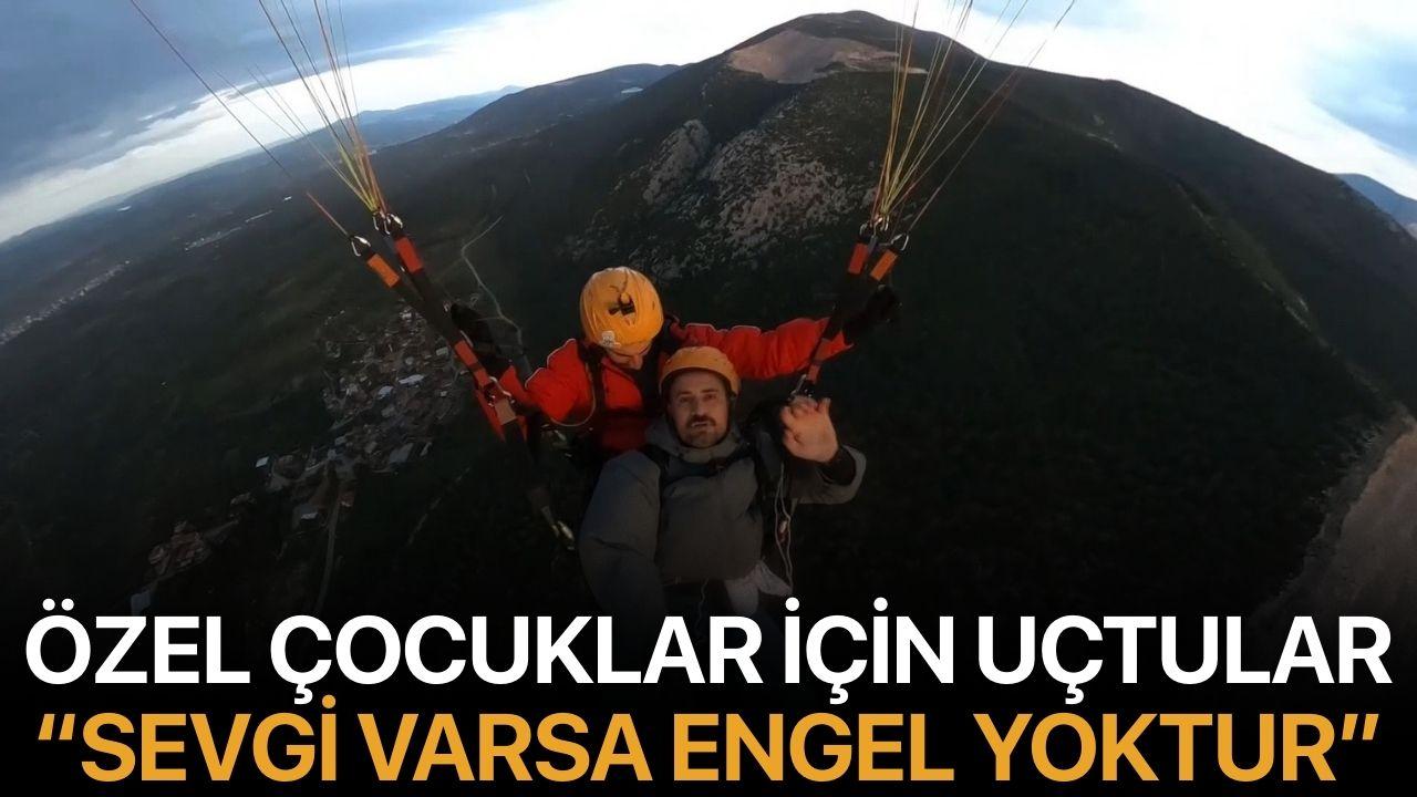 Özel Çocuklar İçin Uçtular: “Sevgi varsa engel yoktur”