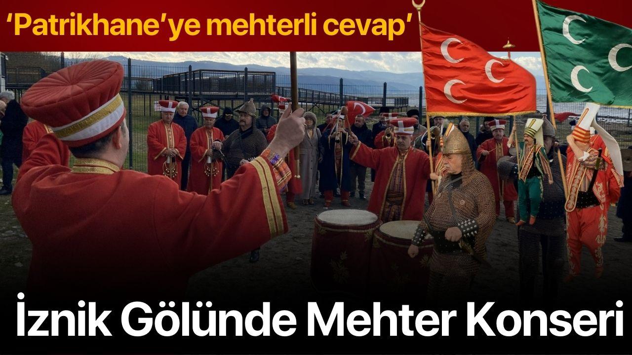 Patrikhane’ye mehterli cevap