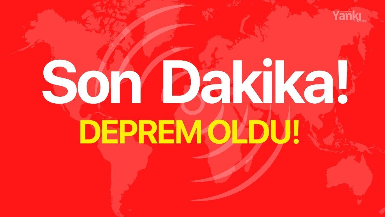 Son Dakika! Turgutlu'da hissedilen bir deprem meydana geldi