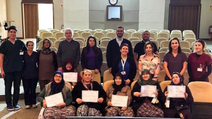 Turgutlu Devlet Hastanesi Diyabet Okulu Mezun Vermeye Devam Ediyor