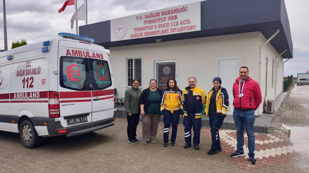 Uzm. Dr. Kutlu'dan Acil Sağlık Hizmetleri Haftası Ziyareti