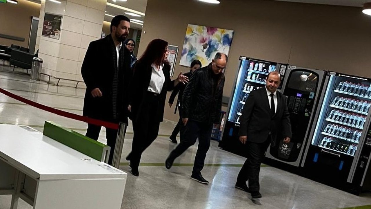 Vali Özkan’dan tedavisi süren Başkan Durbay’a ziyaret