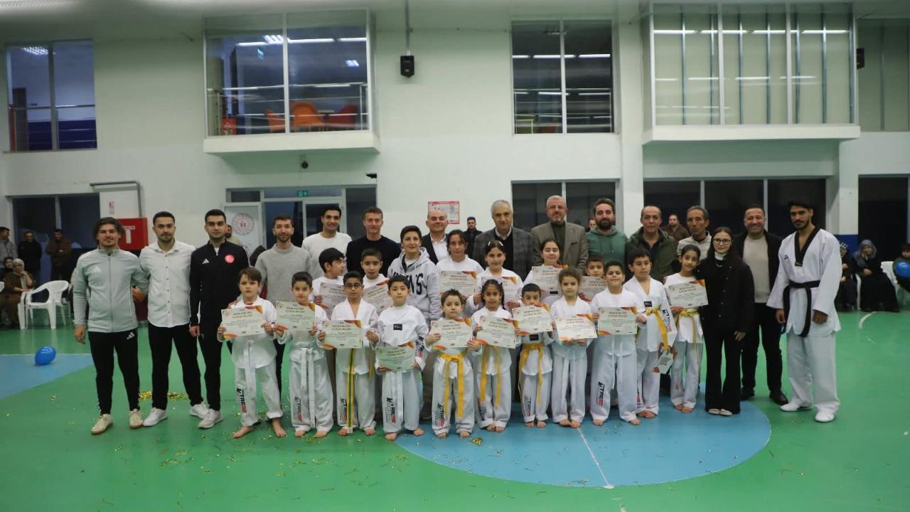 YGZ Taekwondo’da ilk kuşak sınavı heyecanı yaşandı