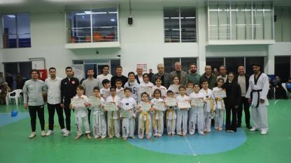 YGZ Taekwondo’da ilk kuşak sınavı heyecanı yaşandı