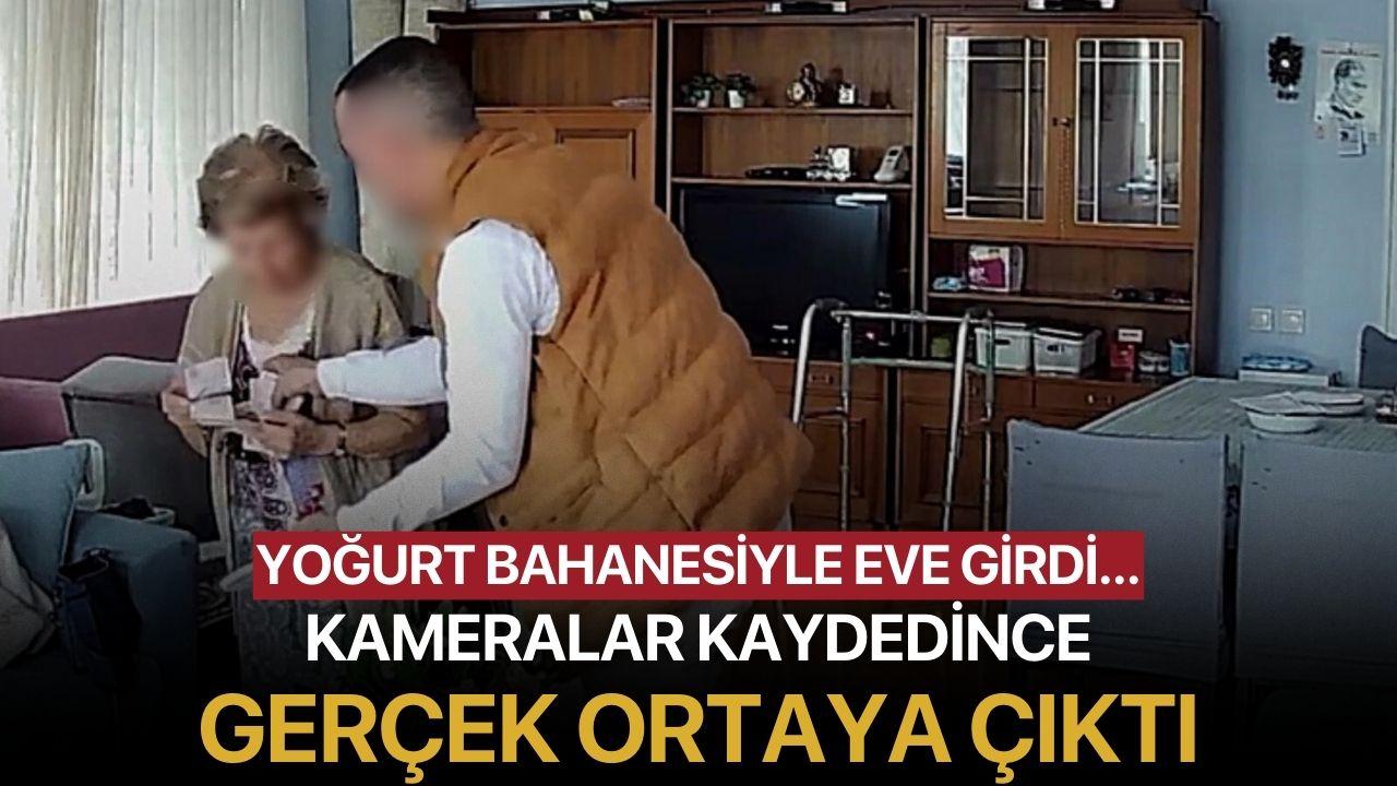 Yoğurt bahanesiyle eve girdi... Kameralar Kaydedince Gerçek Ortaya Çıktı