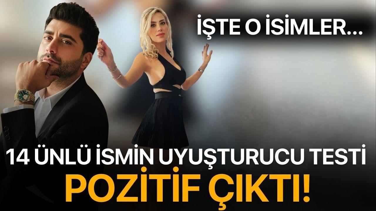 14 Ünlü İsmin Uyuşturucu Testi Pozitif Çıktı
