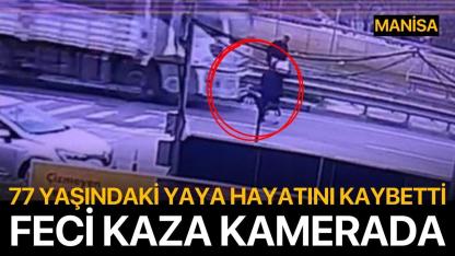 77 yaşındaki yaya hayatını kaybetti!