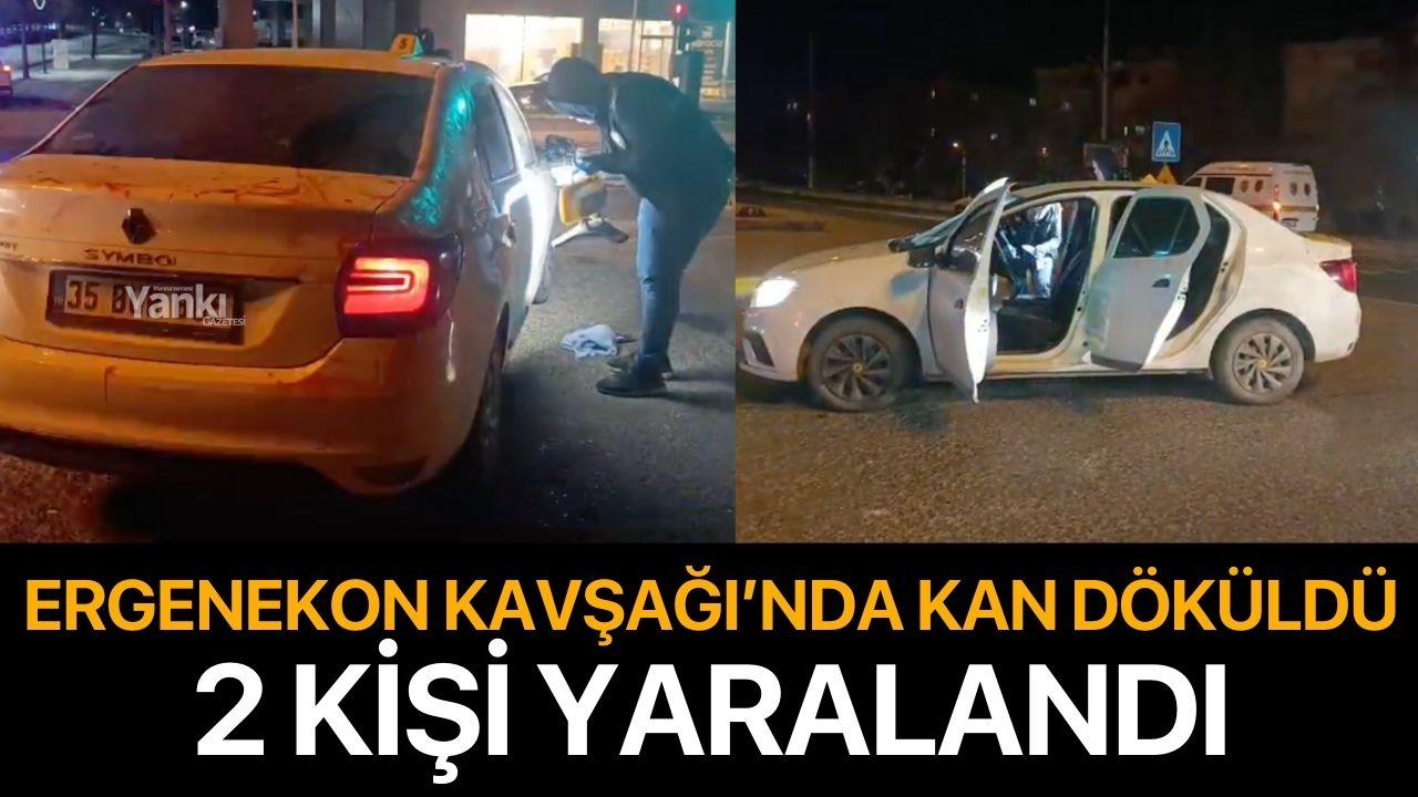 Ergenekon Kavşağı’nda kan döküldü: 2 yaralı