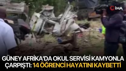 Güney Afrika'da okul servisi kamyonla çarpıştı: 14 öğrenci hayatını kaybetti