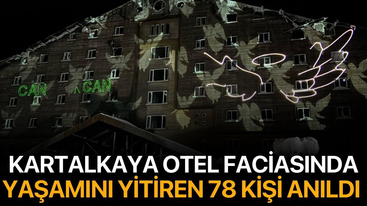 Kartalkaya otel faciasında Yaşamını Yitiren 78 Kişi Anıldı