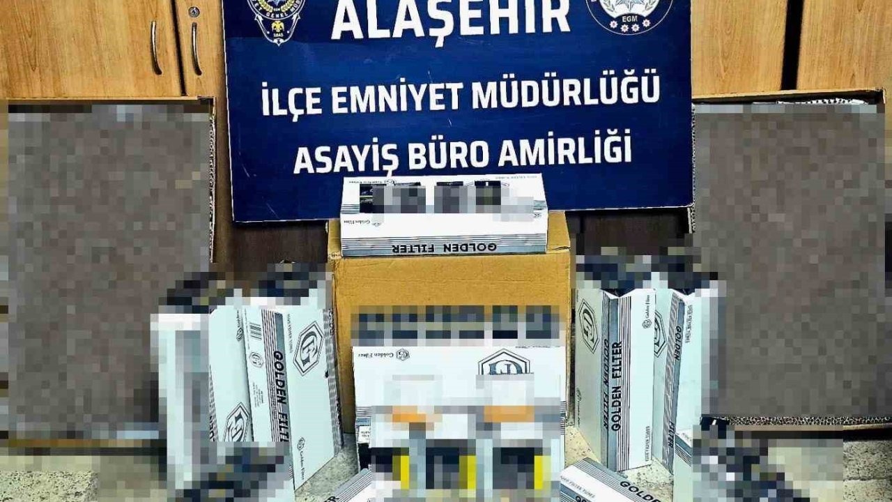 Manisa'da operasyon: 23 bin 750 adet ele geçirildi!
