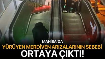 Manisa’da Yürüyen Merdiven Arızalarının Sebebi Ortaya Çıktı