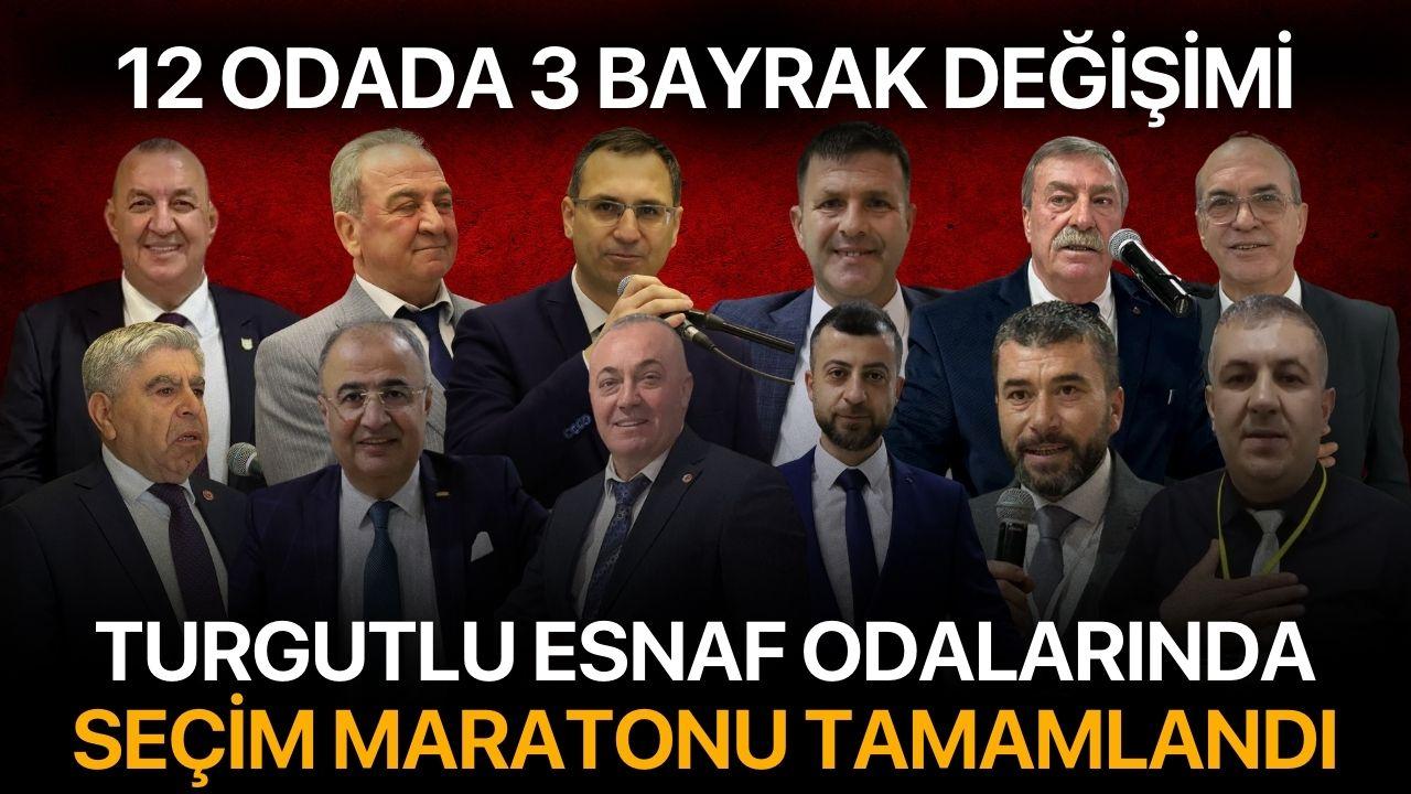 Turgutlu esnaf odalarında seçim maratonu tamamlandı