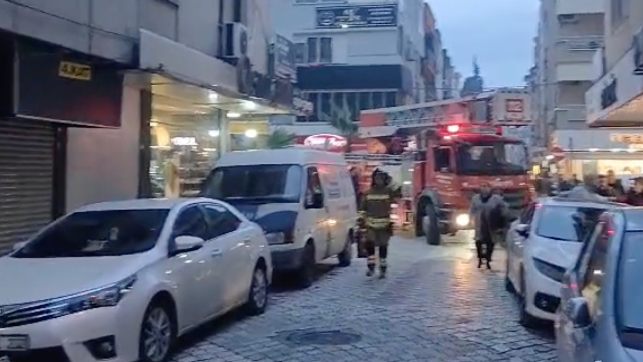 Turgutlu’da baca yangını korkuttu