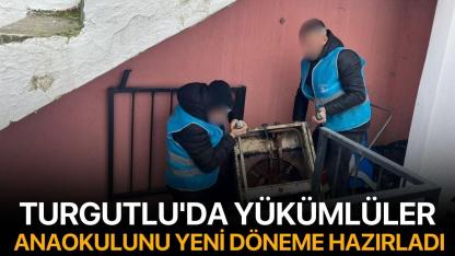 Turgutlu'da Yükümlüler Anaokulunu Yeni Döneme Hazırladı