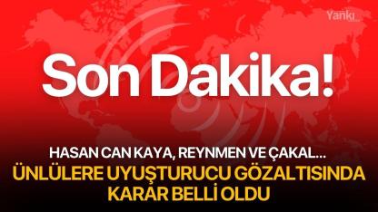 Aralarında Hasan Can Kaya'nın da olduğu 11 ünlü isim hakkında karar