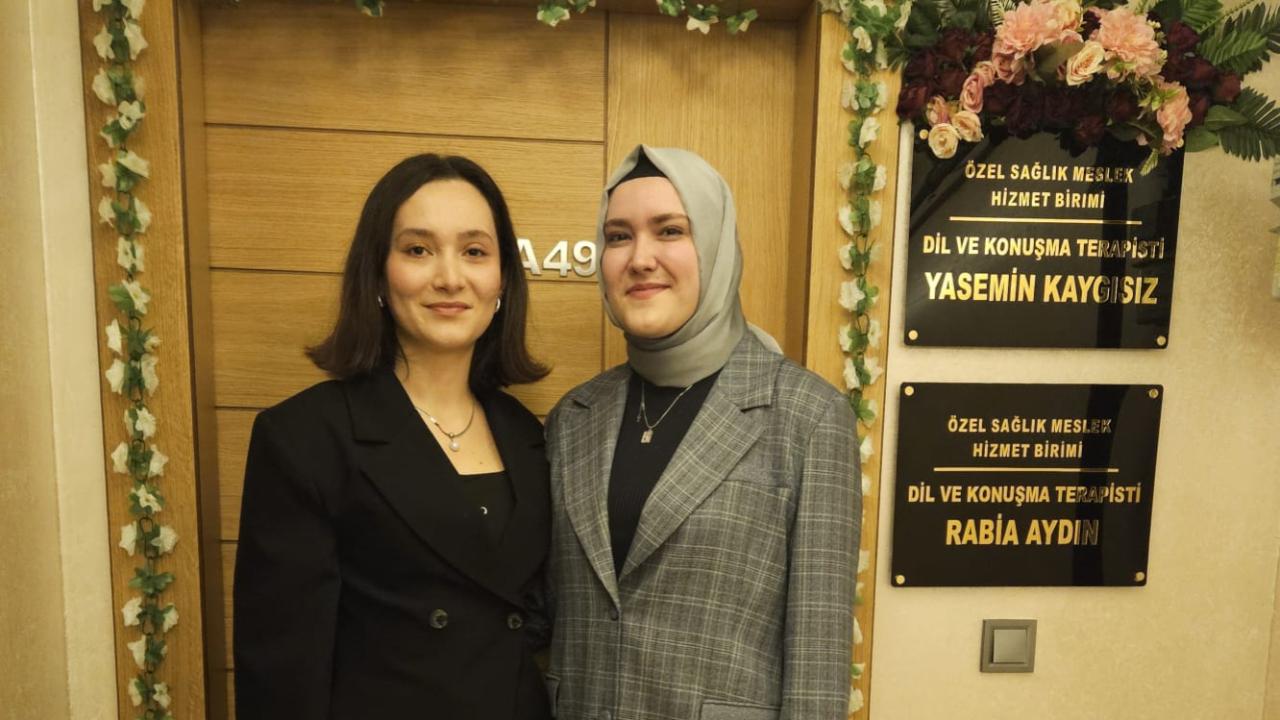 Dil ve Konuşma Terapistleri Rabia Aydın ve Yasemin Kaygısız Turgutlu’da hizmetinizde