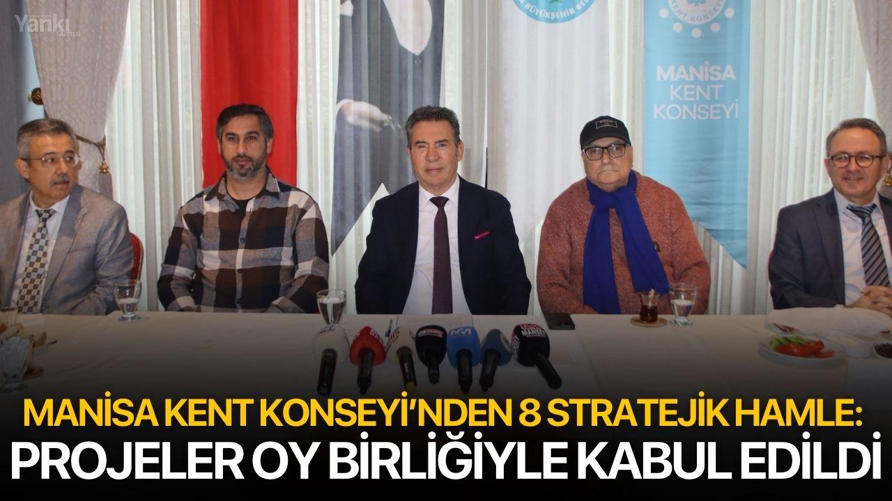 Manisa Kent Konseyi’nden 8 Stratejik Hamle: Projeler Oy Birliğiyle Kabul Edildi