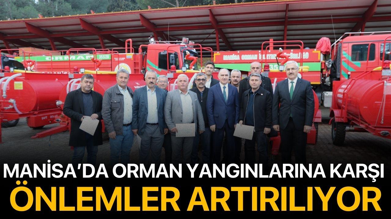 Manisa’da Orman Yangınlarına Karşı Önlemler Artırılıyor
