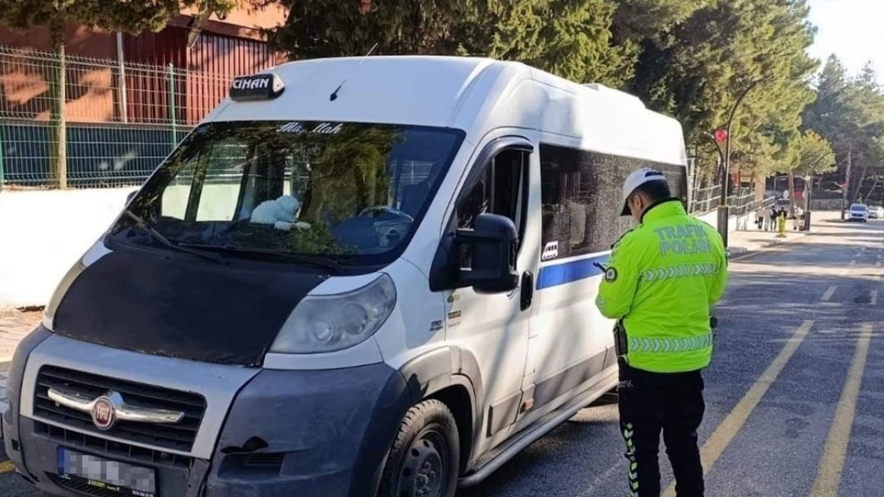 Manisa’da ve Turgutlu'da korsan taşımacılık denetimi!