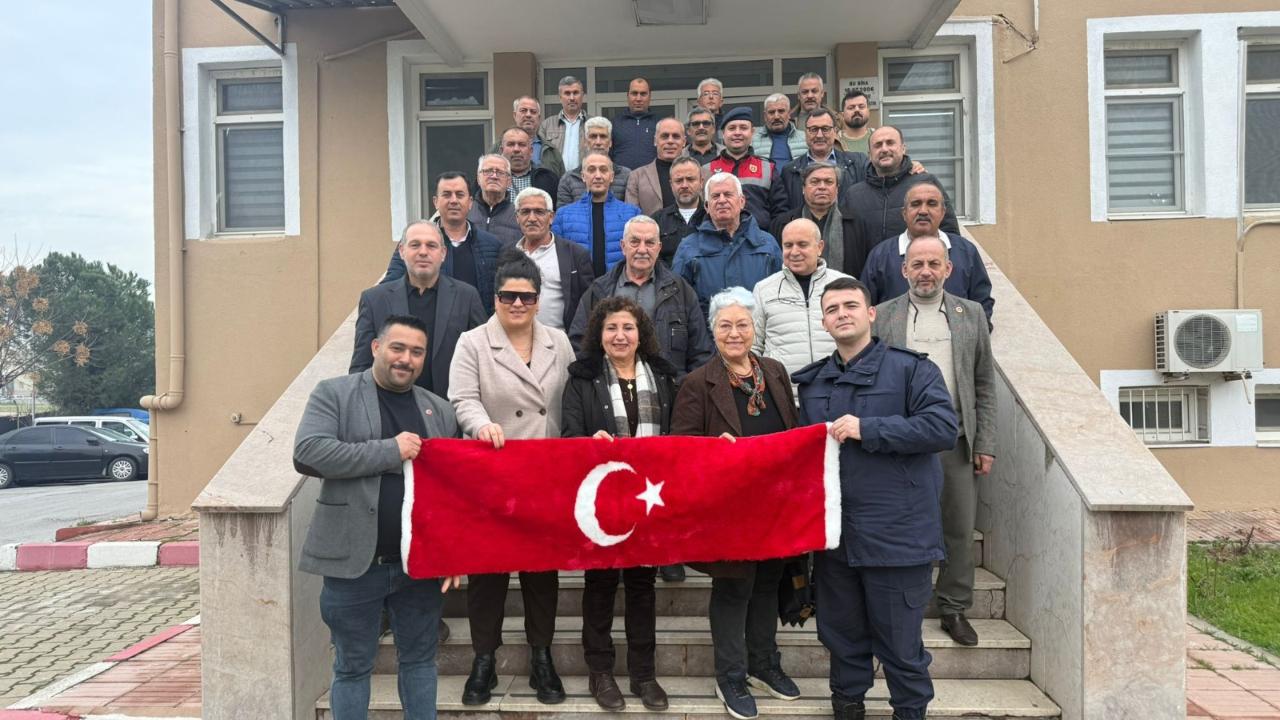 Muhtarlardan yeni Karakol Komutanı Teğmen Özger’e ziyaret
