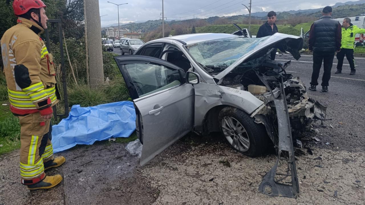 Turgutlu’da feci kaza: 2 ölü, 4 yaralı