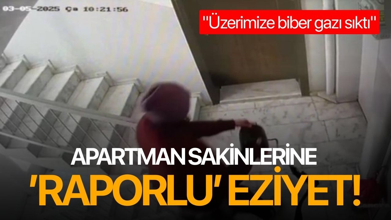 Apartman sakinlerine ’raporlu’ zulüm!