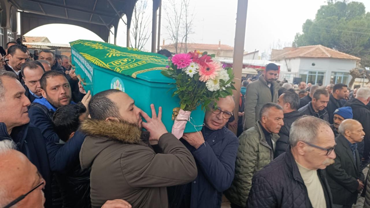 Başkan Akın'ın kayınpederi son yolculuğuna uğurlandı