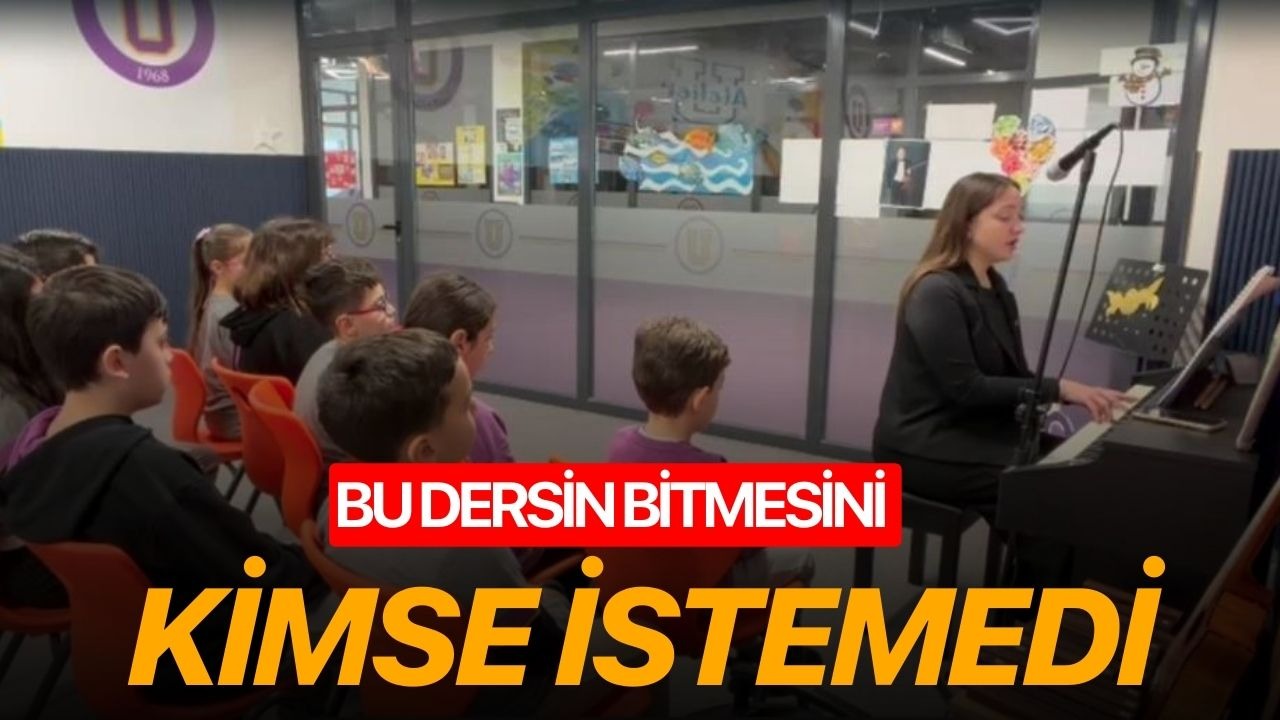 Bu dersin bitmesini kimse istemedi