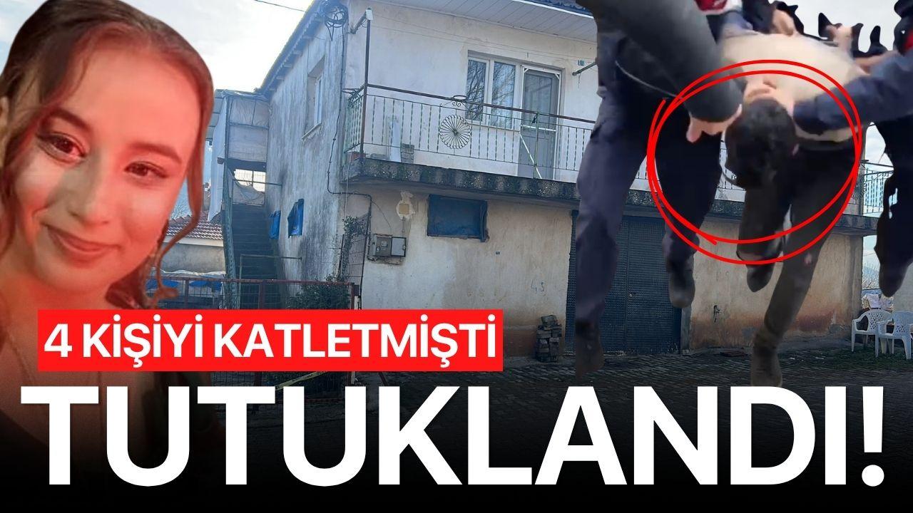 Eşini ve ailesini katletmişti! Tutuklandı